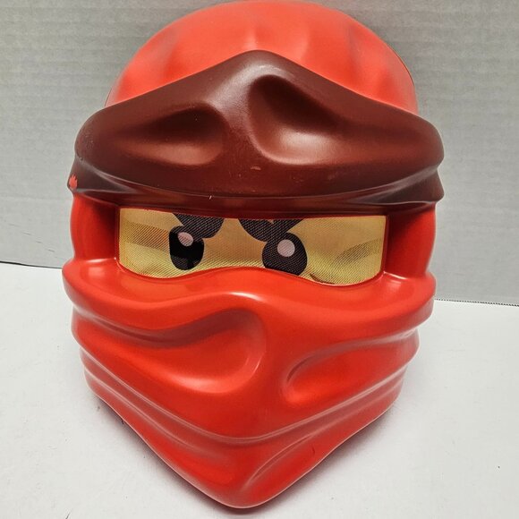 Kai Ninjago Lego Red Ninja Mask Kids Boy Girl Costume Last 1 #1210 2020 Costume - Picture 1 of 7